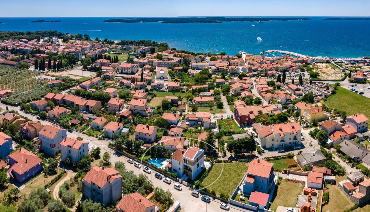 Villa Elena Deluxe Mit Whirlpool Und Beheiztem Pool Am Meer Und Wunderschoenen Blick Auf Die Brijuni Inseln Fažana Exteriér fotografie