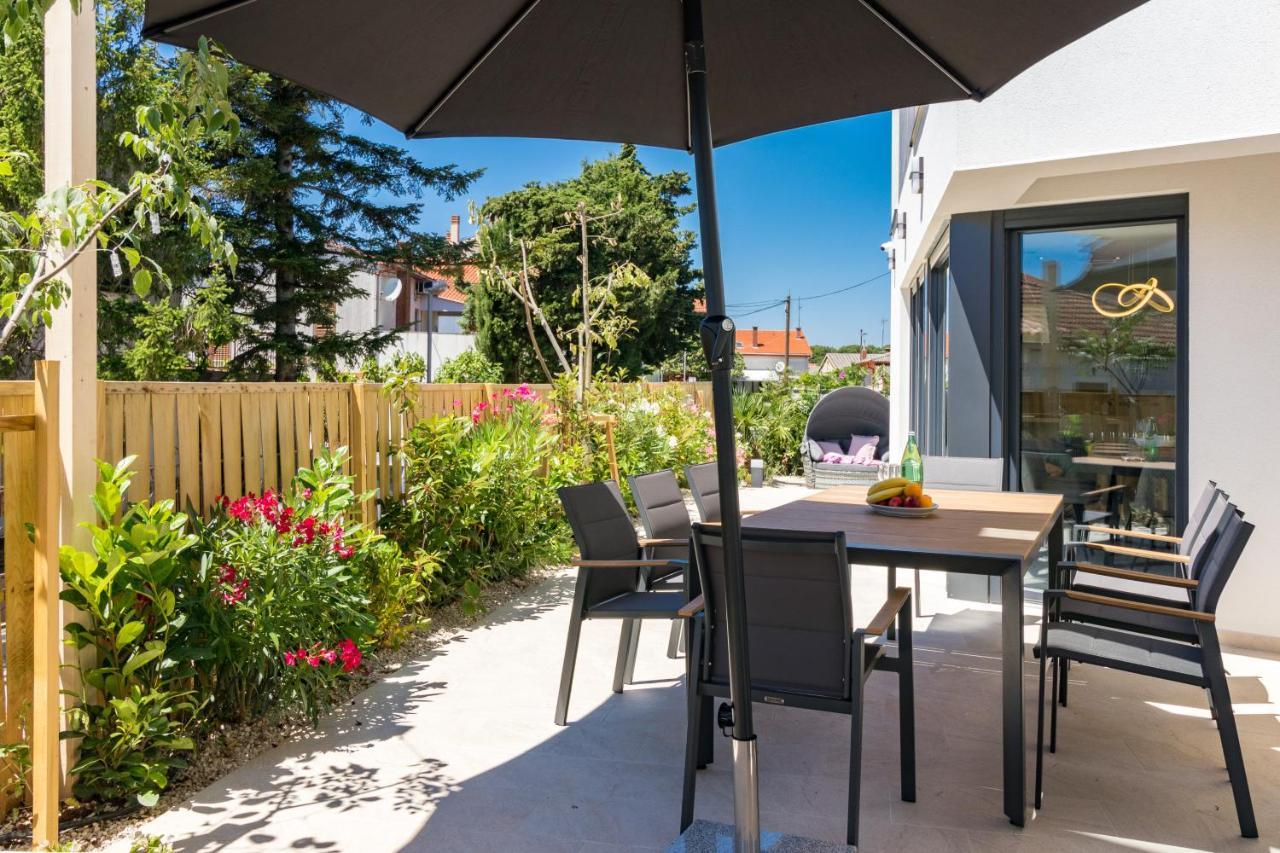 Villa Elena Deluxe Mit Whirlpool Und Beheiztem Pool Am Meer Und Wunderschoenen Blick Auf Die Brijuni Inseln Fažana Exteriér fotografie